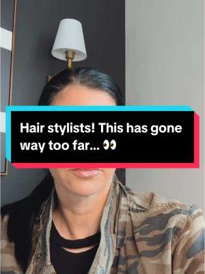 #creatorsearchinsights  this has gone way too far. Listen to the feedback and put all your energy and focus into YOUR biz and what it needs to grow. What you put your energy into will continue to grow. Be mindful of that #tiktokhair #hairstylistadvice #hairstylistoftiktok 