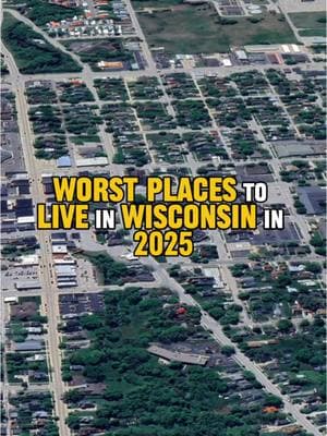 Worst Places to Live in Wisconsin 2025 part 1 #wisconsin #spartawi #racine #jeffersonwisconsin #milwaukee #PlacesToVisit #thingstodo #fyp #foryoupage #travel 