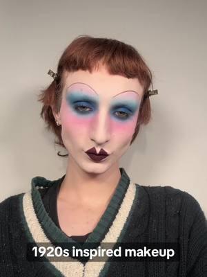 this is the look where i ran into @Devon Rodriguez lol using @Haus Labs by Lady Gaga @Sarah Tanno blue paint @viseart editorial brights  @Kaleidos Makeup dream walker blush @Pat McGrath Labs lovestruck blush  @DanessaMyricksBeauty vamp paint @Anastasia Beverly Hills dip brow @maccosmetics nightmoth #subversivebeauty #vintagemakeup #1920smakeup #creativemakeup #editorialmakeup #patmcgrathlabs #makeupinspo #makeuptutorial #makeupartist #eyeshadowtutorial 