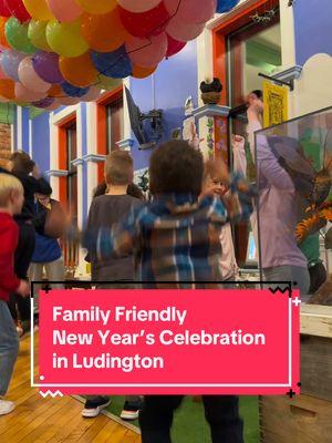 Calling all Michigan families - add experiencing the New Year Ball Drop in @Pure Ludington bucket list.  Here's all you need to know to know to help everyone in your family have an epic, celebratory time.  1️⃣ - Unless you're local, stay overnight! This will make is so much easier to rest, get to all of the attractions on New Years Eve, and you won't have to worry about parking or anyone getting too cold or tired.  For this, we recommend the Sterns Hotel, which comes with free parking and it's right across the street from the 2 most family friendly venues of the night!  2️⃣ Make a reservation to attend the Sandcastles Children's Museum Balloon Drop.  📍Location: 129 E Ludington Ave ⏰Time: 5-8pm  💳Cost: $15 per person or $60 a family  🥳What's involved? You and your family get access to all the usual fun of the museum, plus snacks, an ice cream sundae bar, face painting, and balloon drop at 8pm.  3️⃣Then, head next door for the library's New Years Eve celebration.  📍Location: 217 E Ludington Ave ⏰Time: 8:30-11pm 💳Cost: Free! 🥳What's involved? Crafts, board games, bingo, refreshments  4️⃣ Visit The Pier to keep warm and awake by grabbing a hot drink and watching some jazz  📍Location: 222 W Ludington Ave ⏰Time: 9:30 -11:30 PM 💳Cost: Free! 🥳What's involved? Watch live jazz music, grab a hot beverage 5️⃣ Watch the Ludington New Year Ball Drop and fireworks display!  📍Location: Corner of Ludington & James ⏰Time: Festivities begin at 9pm & end after midnight  💳Cost: Free!  🥳What's involved?  There’s a DJ & fun street party until the ball drop & fireworks at midnight  📌Share and save to plan the funnest way to ring in the new year in Michigan!  #ludington #ludingtonnye #familyfriendlynye #kidfriendlynewyearseve #newyearseve 