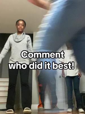 #trend #dance #dancechallenge #family #whodiditbetter #chooseone #familytime #viralvideo #fyp 