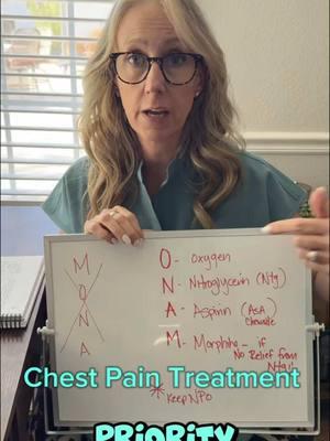 Need to know the priority of treatment for chest pain for nursing exams #nurse #rn #absn #nursingschool #nursingstudent #nursingnotes #nursesoftiktok #nursetok #nclex #bsn #futurenursesoftiktok #newnurse #futurenurse 