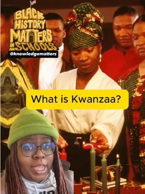 KWANZAA ❤️💚💚 #kwanzaa #learnontik #knowledgematters #blackhistory #fyp #explore #blowthisupforme #viral 