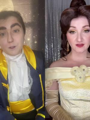 #duet with @💜 Lauren 💜 #belle #princeadam #princeadamcosplay #beautyandthebeast #beautyandthebeastcosplay #disney #disneyprince #disneycosplay #bellecosplay 