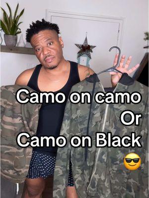 Which do you like camo or black pants  better.#grwm #phillynick7 #thanks4watching  #phillynick7 #CapCut #mensfashionwear #mensstyle #fashion #affordablefashion #ootdmen #novamen #howwedo 