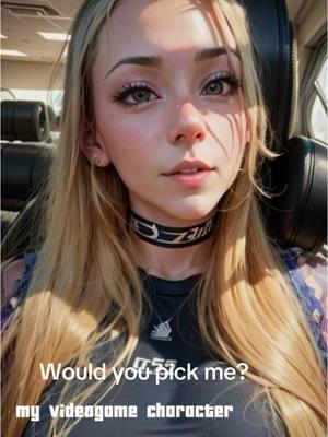 I think id go with her 😍 #videogamecharacter #videogame #character #2024 #trends #trending #viral #creatorfund #purpleticket # #creator #engagement #newyear #foryou #fyp #christmas #gamers #gamergirls #aifilter #capcut