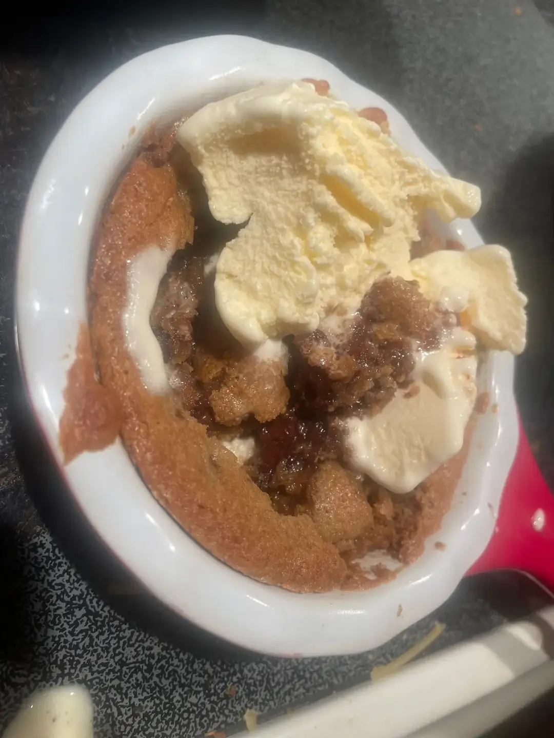 tonight's dessert #skilletcookie #cookieskillet 