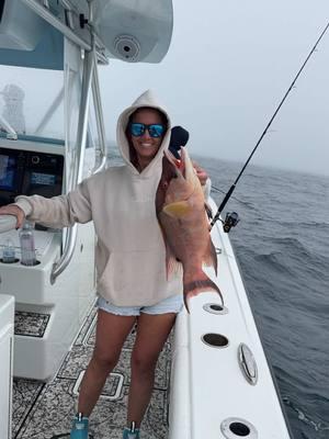 Might have been cold and rough but it was a great time!! #snapper #seahag #steinhatcheeflorida #chasenfishcharters #makingmemories #hogfish 