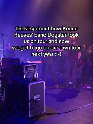 what a crazy turn of events and we are so grateful for it and them :’-) see u all soon #indierock #dogstar #keanureeves #rockband #tour #archeroh 