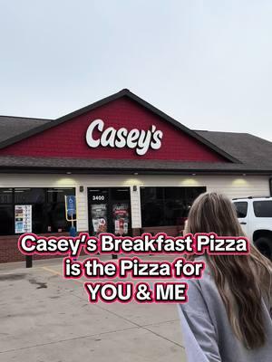 Introducing my family to @Casey’s breakfast pizza🤤🤤  #roadtrip #caseys #breakfastpizza #gasstation #Vlog 