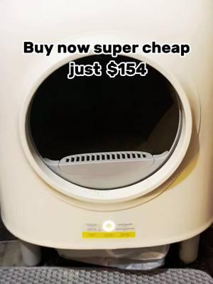 This litter pan will not only save $ on litter but will clean the litter after each use!!!🐈🐱 #automaticlitterbox #cattok #litterbox#catlitter #catlitterbox #automaticlitterbox #AutomaticCatLitterBox #litterbox #catdad #TikTokShopHolidayHaul#selfcleaningcatlitterbox #automaticcatlitterbox #safecatlitterbox #catlitter #boughtwithmyownmoney #cat #cats #kitty #kittymom #catsoftiktok #cutecats #cutekitty #PetsOfTikTok 