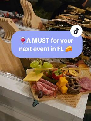 It was such an awsome experience! They will custom your board with what you like. Don't like the olives? Ask for extra cheese or nuts instead 😍 I absolutely love it and the staff was so friendly and welcoming 🩷 They will definitely make your guests feel satisfied. 🍷🧀✨️💁‍♀️ #event #eventplanning #eventplanner #charcuterieboard #charcuterie #floridaevents #privateevents ##weddingplanner #wine #winelover #centralflorida #latinacontentcreator #treatyourself #polkcounty #tampabay #SmallBusiness 