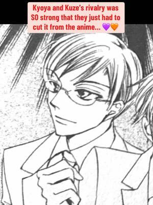 I could have easily done this with Kyoya and Shoji too but him and Kuze go wayyyy back #ohshc #ouranhighschoolhostclub #kyoyaootori #takeshikuze #ohshcmanga #loathing #whatisthisfeeling #wicked #wickedthemusical #unadulteratedloathing 