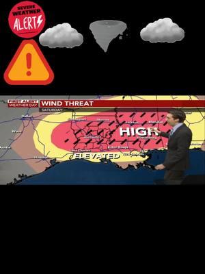 (#KALB )-TV:#fyp Saturday morning #December 28, 2024:  Significant to possibly MAJOR outbreak of #severeweather /#severestorms including #tornadoes , some of which could be STRONG is expected to unfold through Saturday evening (December 28) across parts of the #South #US including ALL of Central #Louisiana /#LA (#LAwx ) /#Alexandria area/#AlexandriaLouisiana |#weatherTOK |