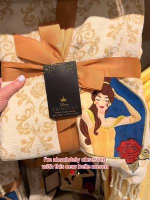 this merch is gorgeous 😍 #disneyworld #disneyparks #disney #disneymerch #beautyandthebeast #belle #disneyprincess 