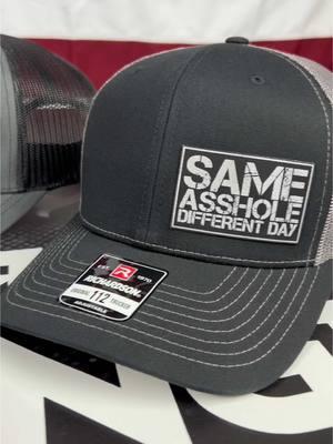 Same Ahole.. Differnt Day😂🤣 🔥GET'EM BEFORE THEIR GONE🔥 #SmaliBusiness #men #hats #TikTokShop #fyp #certified #ahole #gift #giftideas #giftsforhim #gifts #tiktokshopblackfriday #hat 