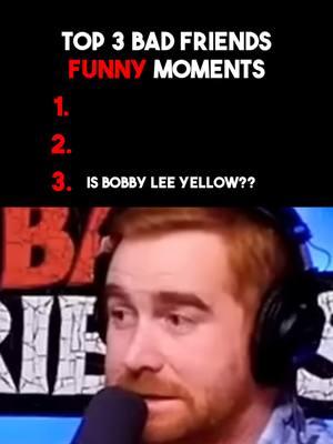 Funniest Bad Friends Moments! #badfriendspod #comedypodcast #bobbylee