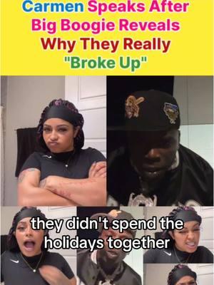 Carmen Speaks After Big Boogie Reveals Why They Really “Broke Up" 😳😳😳 #carmen #carmenpritchett #carmenandcorey #blogger #bigboogie #bigboogiemusic #carmenandbigboogie #video 