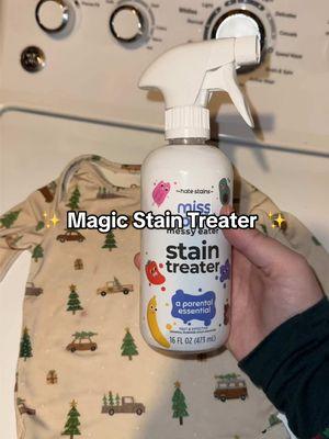 This is my go to for removing ALL the stains out my baby’s clothes, from food to blow outs to drool, this is the BEST! This stain has been sitting on this onesie for 3 days now, came right out! #missmouthsmessyeater #stainremover #stainremoval #babyclothes #babymusthaves #toddlermusthaves #firsttimemom #baby #babytok #momtok #nontoxic #momhack #musthaves #musthave #TikTokShop #tiktokmademebuyit #tiktokshopfinds #fyp #stains #staintreater 