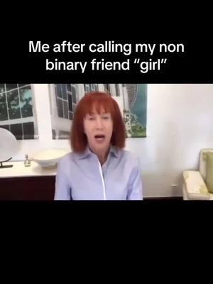 This went viral on my twittah so had to post here #nonbinary #lol #lgbtq #kathygriffin #enby 