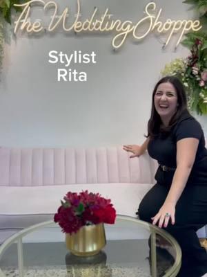 Meet Bridal Stylist Rita... once she get situated. 😆 Rita has some great tips for our future TWS brides. 1. Be ready for the impossible - anything can happen. 2. If it doesn't happen, don't worry - you're 5 steps closer to finding the one! 3. Come in with your hair and makeup done so you look and feel like yourself. Drop a 💖 in the comments if you've worked with Bridal Stylist Rita!! #bridalstylist #weddingshoppemi #25yearsofbrides #weddingdressshopping #weddingdressshoppingtips #bridetobe