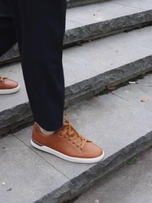 Would you go classy or casual with a pair of our dress sneakers? 👇 Good news, you can wear them both ways! #mensfashion #menshoes #walletfriendly #brunomarc #fyp #holidayseason #sneakers