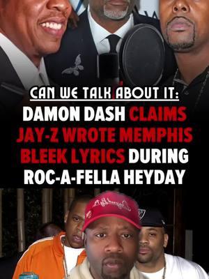 Can We Talk About It: Damon Dash Claims Jay-Z Wrote Memphis Bleek Wrote Memphis Bleek Lyrocs during roc-A-Fella Heyday #newyork #nyc #nyc #jayz #rocafella #newyork #nyc #beyonce #damedash #nyc #harlem #thecorpyshow 