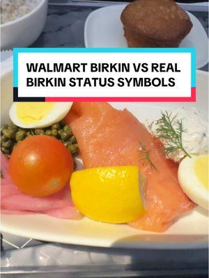 Replying to @Alex Walmart Birkin vs Real Birkins #birkin #birkinbag #hermes #hermesbirkin #walmart #status #wealth 