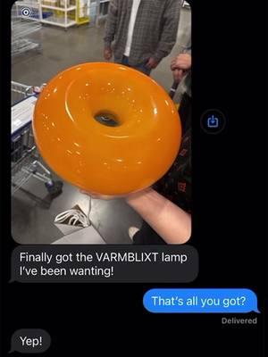 IYKYK #livephoto #VARMBLIXT #shoppinghaul #donutlamp #ikeafinds