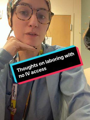 I’ll be honest… few things frighten me more than a laboring patient with no #IVaccess. I know many people come to this app for advice about constructing a #birthplan. My goal with this video is not to invalidate anyone’s experiences, but instead to #educate and share my thoughts on intravenous access on L&D. This video is for educational purposes only. Please discuss your care with a healthcare provider you trust, but feel free to ask questions about #OBanesthesia or my perspective as an #anesthesiologyresident. ☺️ #pregnancy  #postpartum #anesthesia  #anesthesiatiktok  #anesthesiologist #LearnOnTikTok  #laboranddelivery 