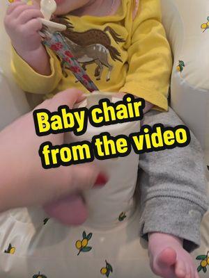 Replying to @kaylapline00 #babychair #inflatablebabychair #babyseat 