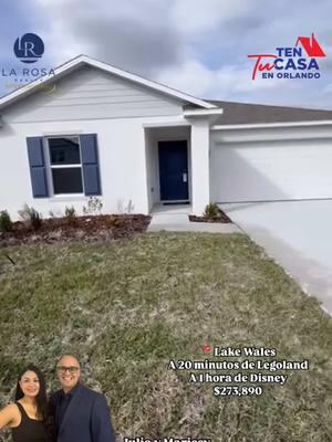 📍Lake Wales🚨 $273,890 por esta casa a 1 hora de Disney y 20 minutos de Legoland, en comunidad con amenidades para toda la familia, una tasa de interés fija de 4.5% (FHA) $18,000 para gastos de cierre. 🏚 1,487 Sq Ft/ 3 habitaciones/ 2 baños/ patio/ 2 puestos de garage. ✔️ Clubhouse con piscina, gimnasio, canchas de basketball y futbol. Julio Peña y Mariesy Dávila La Rosa Realty Internacional 📱Contáctanos al 407-2726084 y 407-5484718 📍1420 Celebration Blvd, Suite 247. Celebration, FL 34747. #CasasenFlorida #Casasnuevas #CasasenDavenport #CasasenLakeland #CasasenWinterHaven #CasasenOrlando #casasensaintcloud #RealtorenOrlando #Realtor #Asesorinmobiliario #propiedadesvacacionales #championsgate #Casasenkissimmee #vacacionesenorlando #Liveinflorida #Orlando #OrlandoRealtor #Realestatelife #luxuryhomes #windermere #Disney #universal #CasasenClermont #CasasenWinterGarden  #agentedebienesraices #Townhomes #CasasenApopka #CasasenSanford