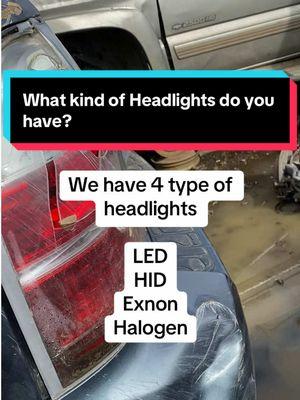 These are the types of headlights offered for our vehicles no matter the personal vision circumstances. #ledheadlights #foryoupage #fypシ゚viral #drivingatnight #kambry🚗🚙 #junkyardrealities #caraccident 