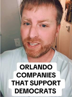 Orlando companies that support democrats. #orlando #orlandoflorida #democrats #democrat #politicstok #politicstiktok #shopblue 