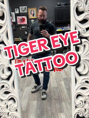 I’m a Tattoo Artist in Arizona! Could I tattoo you? Check out her Tiger eye tattoo! We did this tattoo in one session!  This was her second tattoo! We actually covered her first tattoo!  ________________________ #tattoos #tattooartist #whitetiger #tigereye #arizonatattooartist #tiger 