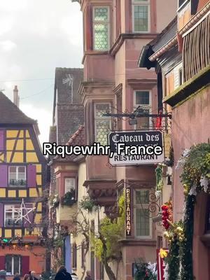 Riquewihr France #riquewhir #france #francetiktok #riquewihr #disney #beautyandthebeast #christmasmarket 