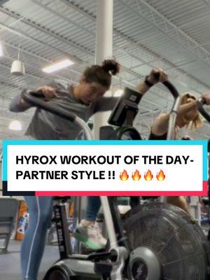 HYROX TRAINING OF THE DAY! @Hope sgro  #fyp #hyrox #hyroxtraining #hyrma #workoutmotivation #workoutroutine #workoutwithme #explore #hyroxtraining #hyroxtrainingsplan #hyroxwomens #hyroxworld #hyroxdoubles #hyroxtips #hyroxathlete #hyroxworld #hyroxcompetition #compete 