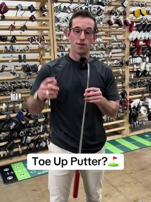 Have you ever heard of Edel Putters? This unique putter is perfect for someone who needs a bit more stability in their putting stroke! #golf #golfer #golfclubs #putter #golftiktok #golftok