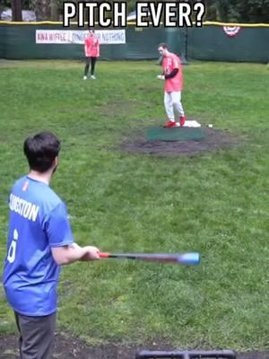 Bruh WHAT?! 🤯 (via @AWA Wiffle Ball) #baseball #MLB #mlbtheshow #baseballszn #baseballlife #homerun #wiffleball #pitcher #pitchers 