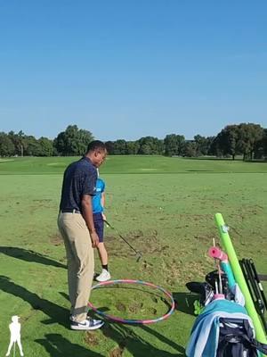 Working on rounding out the swing... #golf #impact #golflife #golftiktok #golfer #dna #foryoupage #golfswing #fyp #golfing #playgolf #pga #golftok #golftip #tokgolf #golftips #par #birdie #trackman #jrgolf