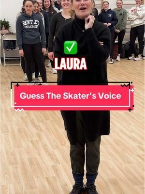 How many skaters can Haydenettes Head Coach Saga Krantz guess?? 🤔🤔 #blindguess #namegame #skating #figureskating #synchronizedskating 