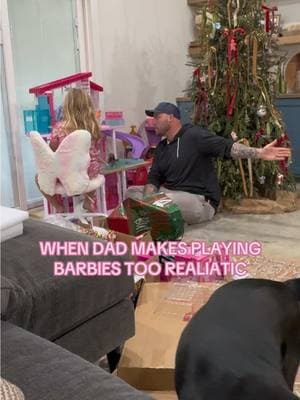 Welcome to the ‘Barbie Shore’ reality tv special 🤣 #dadanddaughter #playingbarbies #barbie #barbiedreamhouse #girldad #reallifebarbie #realitytv #funny #daddydaugthertiktoks 