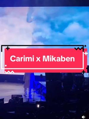 Mika Ben honoré par CARIMI à l’UBS Arena avec “Baby I Miss You”. Magique et inoubliable. 🕊️❤️#MikaBen #CARIMI #UBSArena