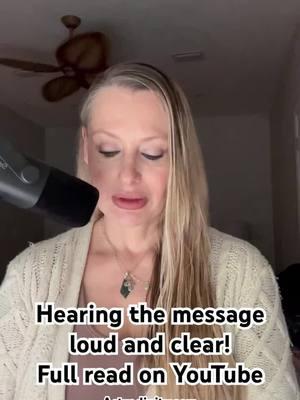 12/28 Hearing the message loud & clear #tarot #spirituality #Astrodipity #Love #message #newlife 