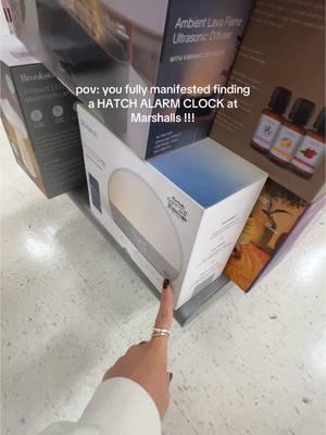 go check your local Marshalls for HATCH !!! #marshalls #marshallsfinds #marshallshaul #marshallsshopping #viralmarshallsfinds #shoppingvlog #shopwithme #budgetshopping #hatchalarmclock #hatch 