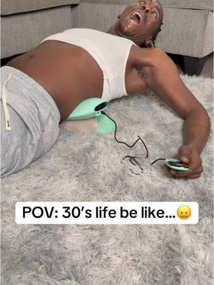 The struggle is real! However there is hope 🙌🏾 this massager felt absolutely amazing.  ##30s##backmassager##review##massage