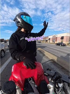 I loved seeing you guys on my last ride 🥹💜  •  •  •  •  •  •  •  •  •  •  •  #utah #utahbikers #bikerchick #bikerlife #bikergirl #ducati #ducatisupersport #ducatisupersport950 #bikergram #saltlakecity #redducati #GymLife #orem #provo #gymgirl #agvhelmet #agvpistagprr #gymmotivation