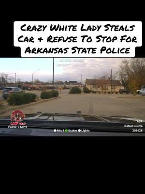 Crazy White Lady Steals Car & Refuse To Stop For Arkansas State Police #arkansasstatepolice #policechase #policepursuit #highspeedchase #spikes #gtapolicechass #police #foryou #policechase #policepursuit #arkansas #carchases #carchase #foryou #fyp #fypシ゚viral #lrhncash #lrhn