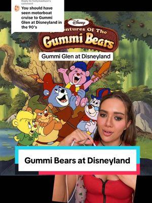 Replying to @hollymadison omg Gummi Glen at Disneyland looks like it was so cute!!! OBSESSED #greenscreen #gummibears #adventuresofthegummibears #disneyland #90s #popculture #gummiglen #90stvshows #disneyafternoonavenue #heymarianne  