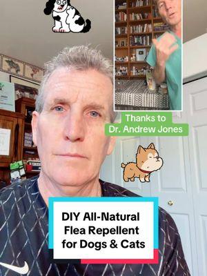 #duet with @Andrew Jones, DVM #fleas #fleaandtickprevention #naturalfleaandtickrepellent #petcare #naturalpetcare #naturalpetproducts #fleacomb #petcaretips 